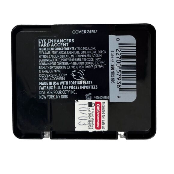 Covergirl Eye Enhancers 4-Kit Eyeshadow in Natural Nudes - Picture 3 of 3